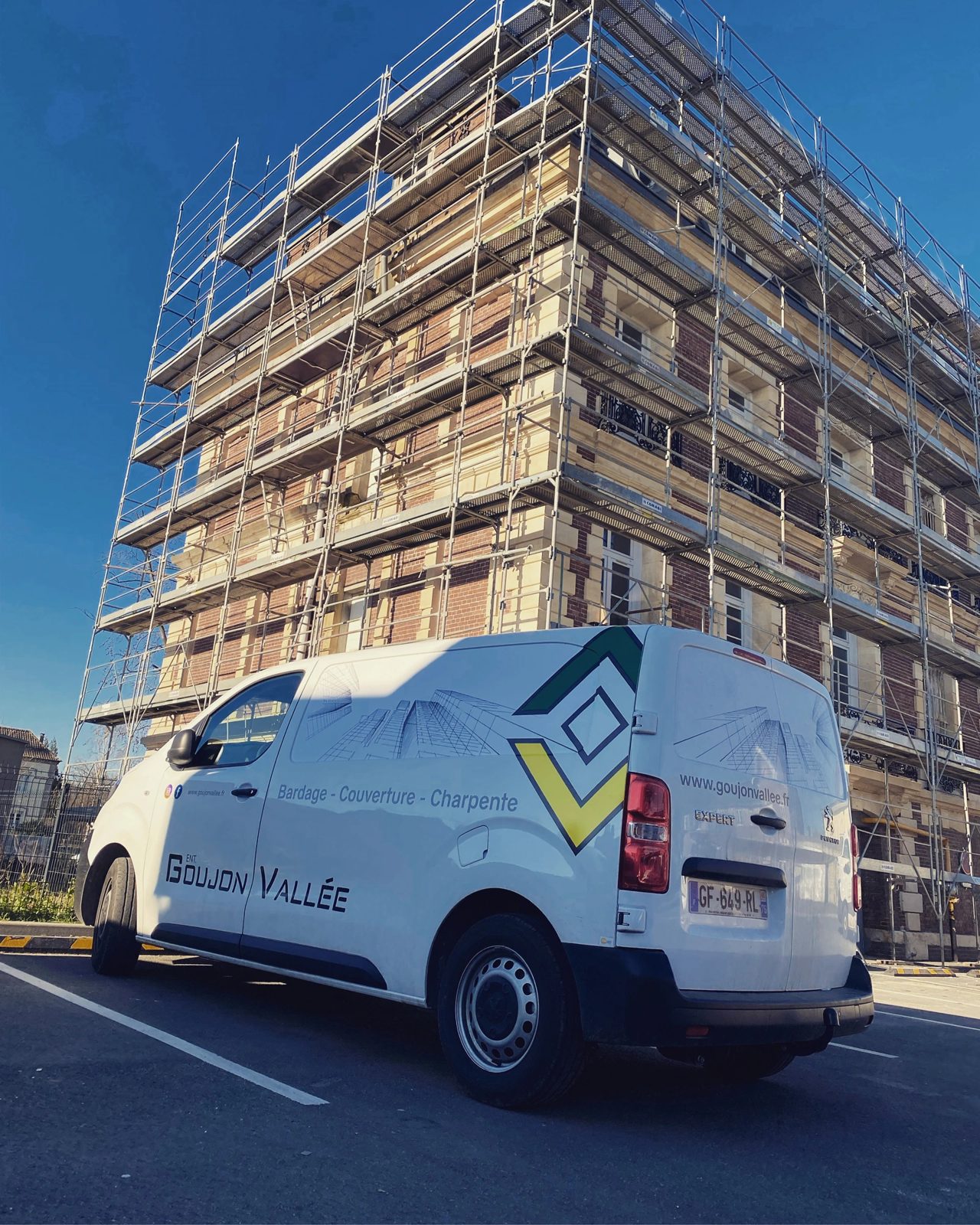 L'équipe sur chantier — Goujon Vallée